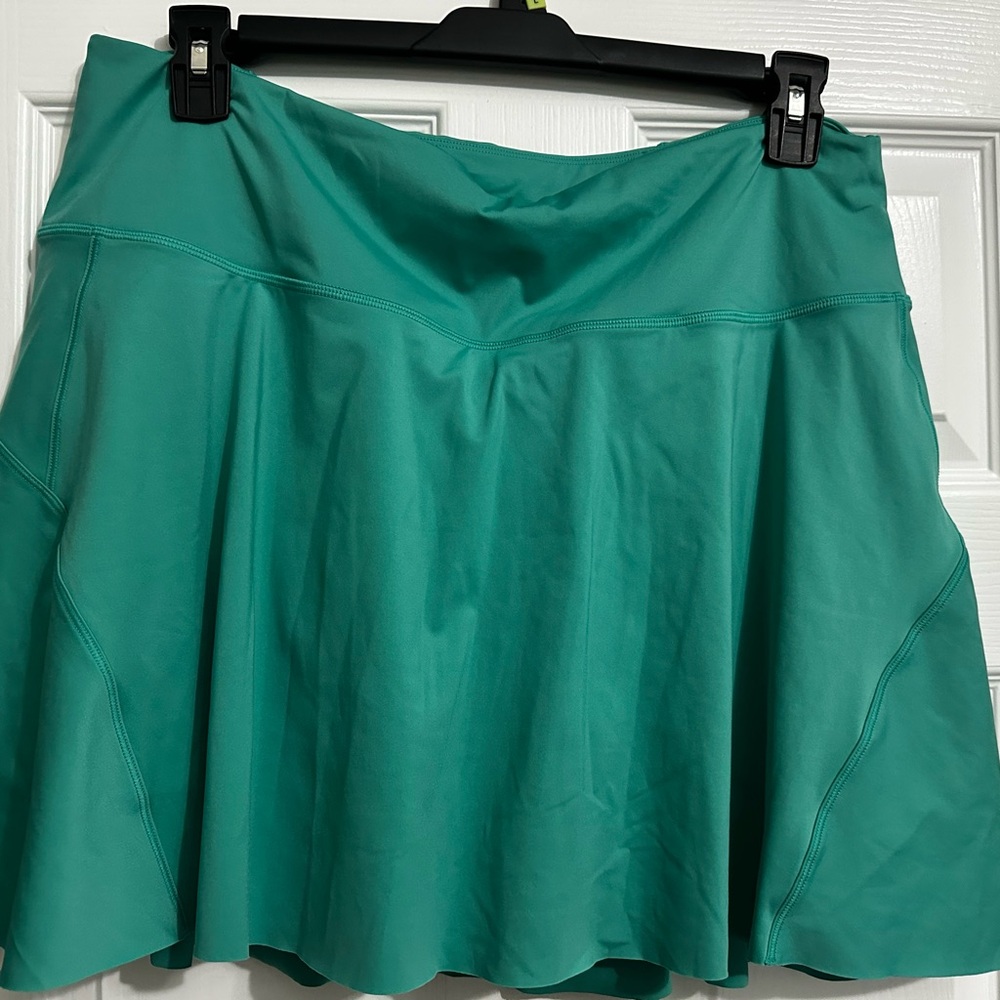 Athleta Tennis Skort 15.5” Teal like new